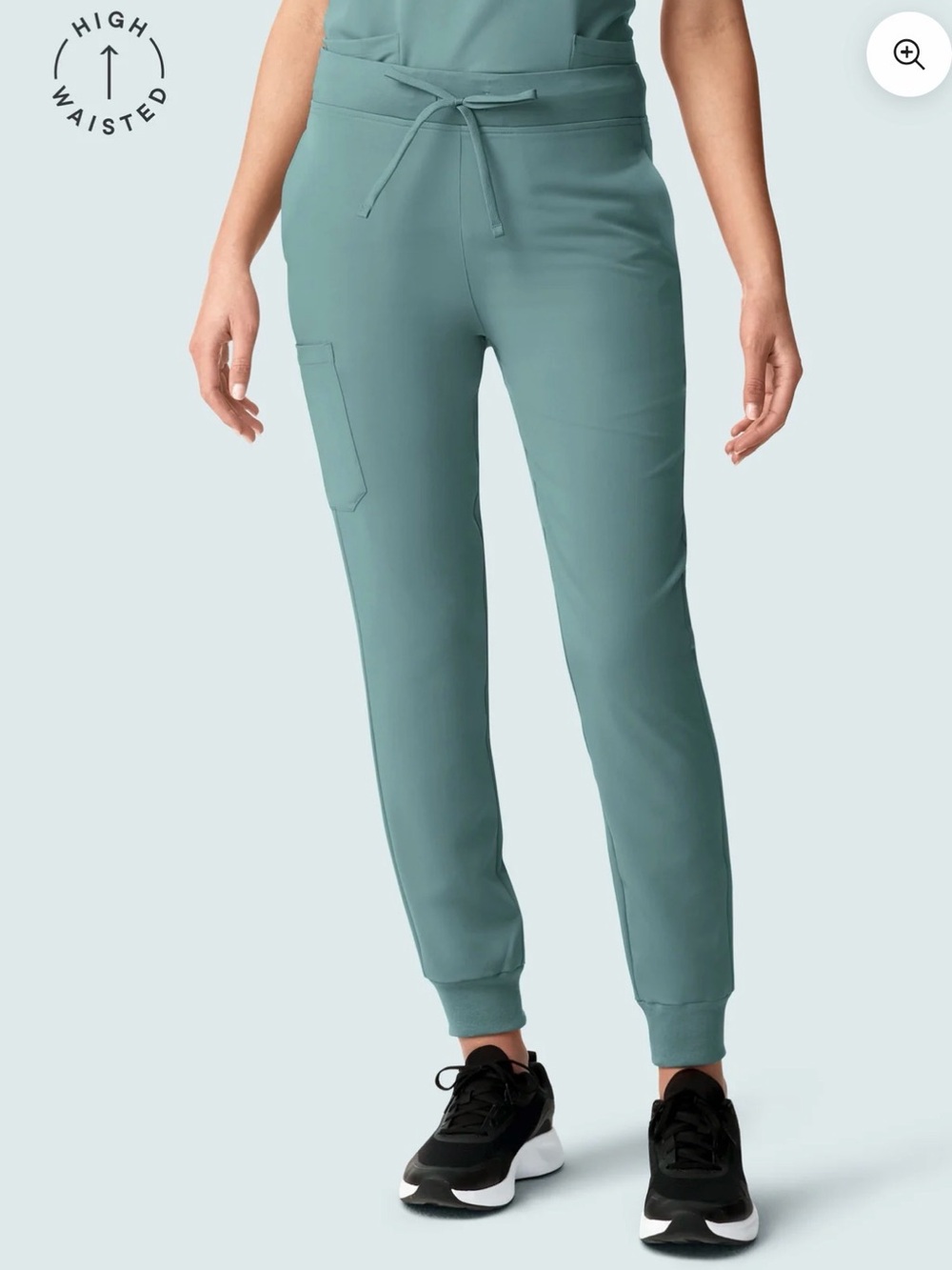 High-Waisted Women's Jogger Pants in Marina
